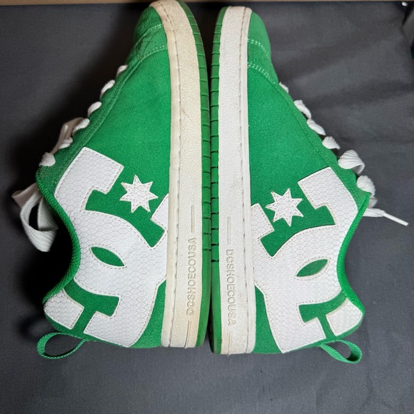 2009 DC Shoes Men’s 10 Court Graffik Emerald Green 300529 Skater Sneakers - Picture 6 of 16